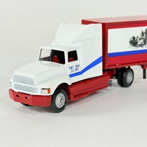 Winross Bart Township Fire Co Semi Truck 1:64 Diecast Red White Damaged